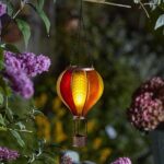 Hot Air Balloon Solar Garden Light - Sunset