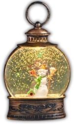 Christmas LED Snowman Snow Globe - Image 2