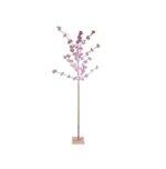180cm White Christmas Twig Tree with 480 Multicoloured LEDs - Image 2