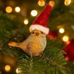 Christmas Red Robin Ornaments