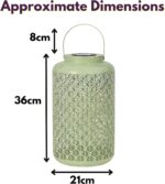 Turkish Style Solar Lantern with Warm White LED - Image 3