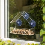 Clear Window Bird Feeder with Suction Cups & Feeding Tray - Image 3
