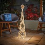 80cm Outdoor Pre Lit Christmas Tree