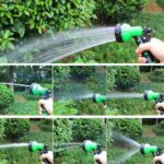 50ft Retractable Coil Garden Hose + Garden Spray 5 Function - Image 5