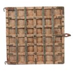 Rustic Indian Carved Panel From Kutch - 19thC