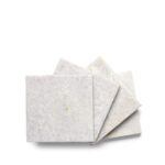 White Marble Coasters (Set Of 4)
