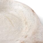 Carved Marble Bowl With Handle From Rajasthan - Image 4