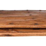 Carved Acacia Wood Takhat Table From Rajasthan - 19thC - Image 5