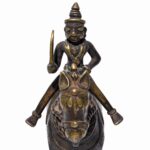 Bronze Khandoba Riding a Horse From Maharasthra - 18th Century - Image 5