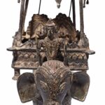 Bastar Danteshwari on an Elephant From Chhattisgarh - 19thC - Image 3
