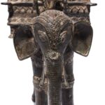 Bastar Danteshwari on an Elephant From Chhattisgarh - 19thC - Image 7