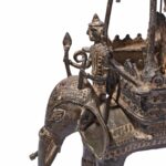 Bastar Danteshwari on an Elephant From Chhattisgarh - 19thC - Image 8