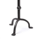 Hand Wrought Iron Candlestick From Rajasthan - Image 2