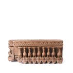 Carved Teak Peacock Panel - 19thC - Image 2