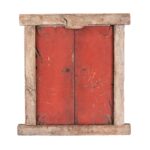Painted Indian Window Shutter From Bikaner - 19thC - Image 5