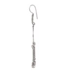 Silver Tribal Earrings - Image 2