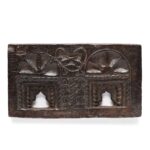 Carved Jackfruit Votive Panel From Andhra Pradesh - Ca 1900