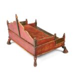 Painted Teak Singhasan From Bikaner -  India  - 19thC - Image 3