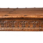 Indian Acacia Wood Takhat Coffee Table From Rajasthan- 19thC - Image 4