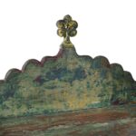 Painted Teak Singhasan from India – 19th Century - Image 6