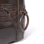 Iron Bound Jackfruit Wood Grain Measure South India - 19thC - Image 2
