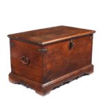 Iron Bound Indian Chest From Gujarat - 19thC - Image 3