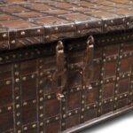 Iron Bound Indian Chest From Gujarat - 19thC - Image 7
