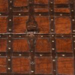 Iron Bound Indian Chest From Gujarat - 19thC - Image 9