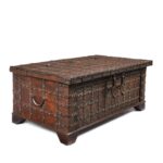 Iron Bound Indian Chest From Gujarat - 19thC - Image 4