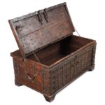 Iron Bound Indian Chest From Gujarat - 19thC - Image 2