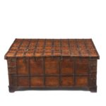 Iron Bound Indian Chest From Gujarat - 19thC - Image 11