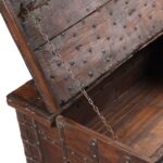Iron Bound Indian Chest From Gujarat - 19thC - Image 5