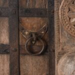 Carved Yali Door From Kerala - 19th Century - Image 9