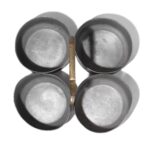 Vintage Brass 4 Way Pickle Dish- Ca 1930 - Image 2
