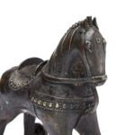 Bronze Horse Wheel Toy From Bundelkhand - 19thC - Image 2