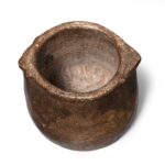 Vintage Indian Stone Plant Pot - Ca 1920's - Image 4