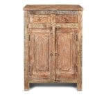 2 Door Kitchen Cabinet Made From Reclaimed Teak