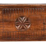 Carved Tribal Cedar Chest From The Kulu Valley - Ca 1920 - Image 5