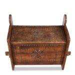 Carved Tribal Cedar Chest From The Kulu Valley - Ca 1920 - Image 4