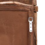 Rustic Indian Mirror Made From Old Teak - Image 7