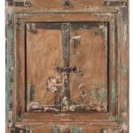 Tiwalia Shrine Panel Mirror From Bikaner - 19th Century - Image 6