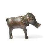 Brass Bhuta Figure Of Panjurli Boar - 18th Century - Image 3