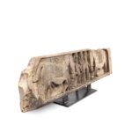 Carved Cedar Lintel Panel From Kangra Valley - 19thC - Image 3