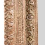 Carved Large Mihrab Mirror - Limed And Painted Finish - Image 5