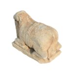 Carved Granite Nandi Bull From South India - 18th Century or Earlier - Image 4