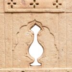 Carved Stone Mughal Jharoka From Jaisalmer - 19th Century - Image 4