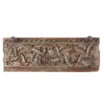 Old Carved Teak Coat Hook Panel - Circa 100 Yrs Old - Image 3