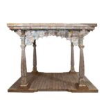 Carved & Painted Pavilion From Kutch - Early 19th Century