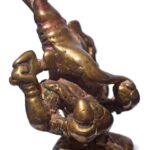 Bronze Ganesha Statue from Deccan - 18th Century - Image 2