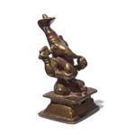 Bronze Ganesha Statue from Deccan - 18th Century - Image 3